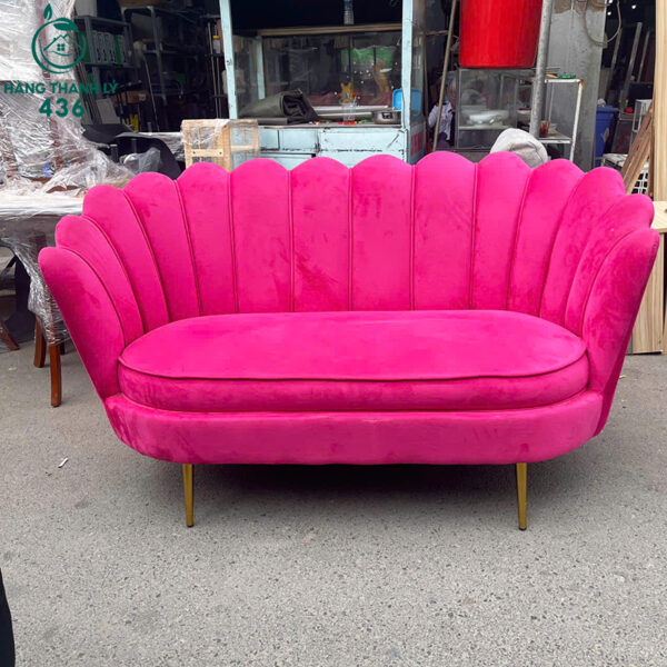 sofa bang cu hinh vo so boc nhung mau hong 3