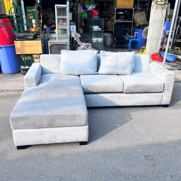 sofa goc l cu boc vai xam hien dai 4