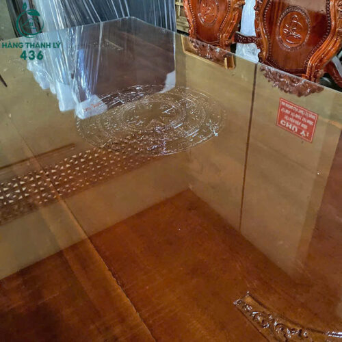 Thanh Lý Bộ Bàn Ăn 8 Ghế Gỗ Tràm Màu Nâu Đỏ Mới 99% 5 Thanh Lý Bộ Bàn Ăn 8 Ghế Gỗ Màu Nâu Đỏ Mới 99%