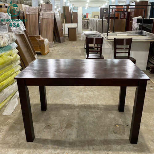 thanh ly bo ban an go 4 ghe mau nau dam moi 99 6