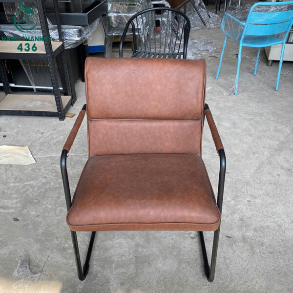 thanh ly ghe cafe nem da nau chan quy moi 99