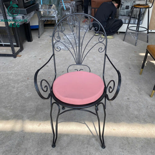 thanh ly ghe cafe sat uon hoa van moi 99 nhieu mau 2