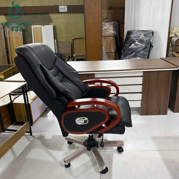 thanh ly ghe giam doc boc da mau den sang trong moi 99 2 1