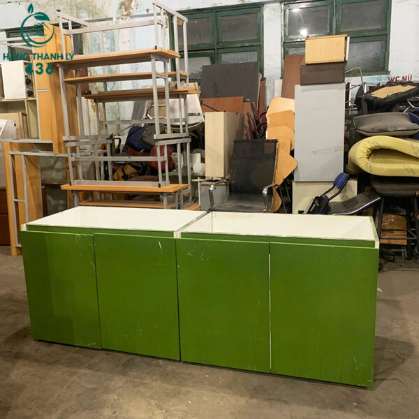 tu bep duoi cu 2mx58cmx75cm mau xanh 2