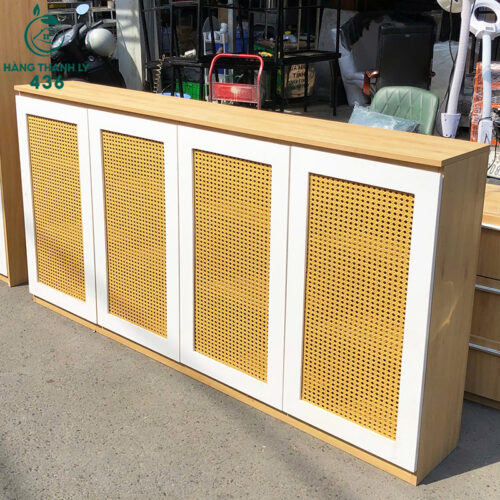 tu giay dep cu 2mx1mx30cm canh may dan tre thoang khi 1