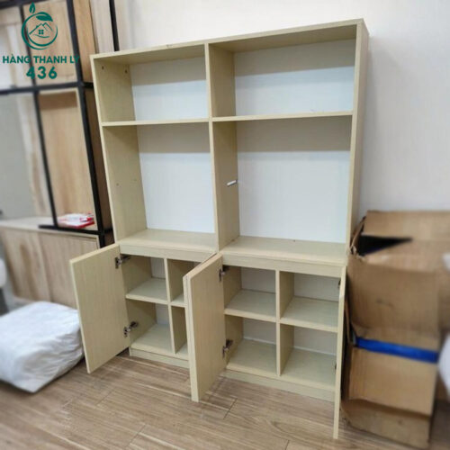 Tủ Hồ Sơ Cũ 1M2X1M6X30CM Gỗ Công Nghiệp Chia Ngăn