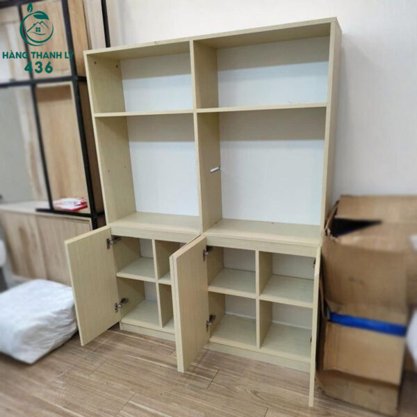 Tủ Hồ Sơ Cũ 1M2X1M6X30CM Gỗ Công Nghiệp Chia Ngăn