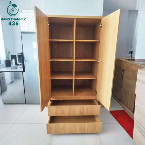 Tủ Hồ Sơ Cũ 1MX1M8X60CM 2 Cánh Màu Vân Gỗ 3 tu ho so cu 1mx1m8x60cm 2 canh mau van go 2