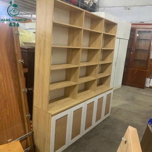 Tủ Hồ Sơ Cũ 2MX2M Dạng Đứng Cao Chia Nhiều Ô