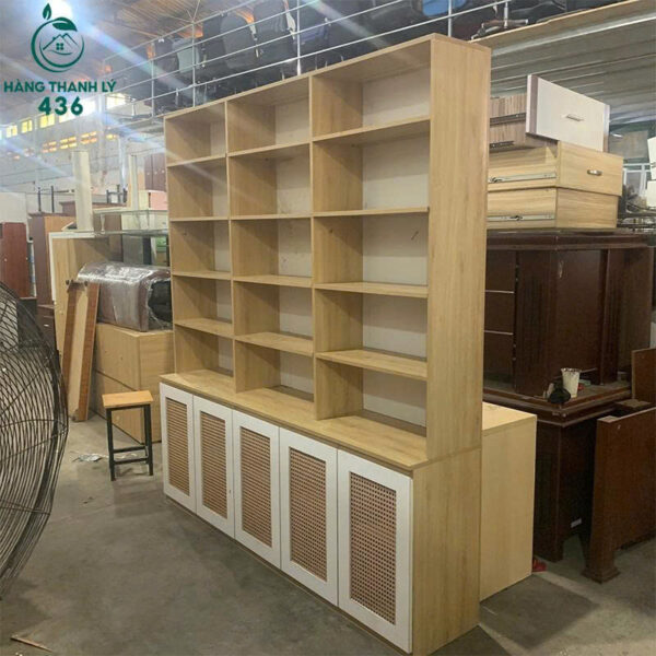 Tủ Hồ Sơ Cũ 2MX2M Dạng Đứng Cao Chia Nhiều Ô