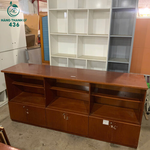 Tủ Hồ Sơ Cũ Gỗ 2M45X1M1 Lưu Trữ Tài Liệu