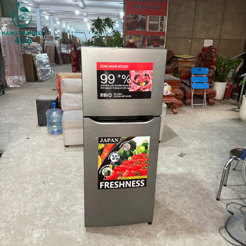 tu lanh cu lg mau bac gn l205s dung tich 187 lit 7