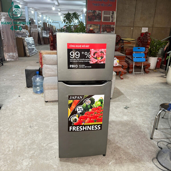 tu lanh cu lg mau bac gn l205s dung tich 187 lit 7