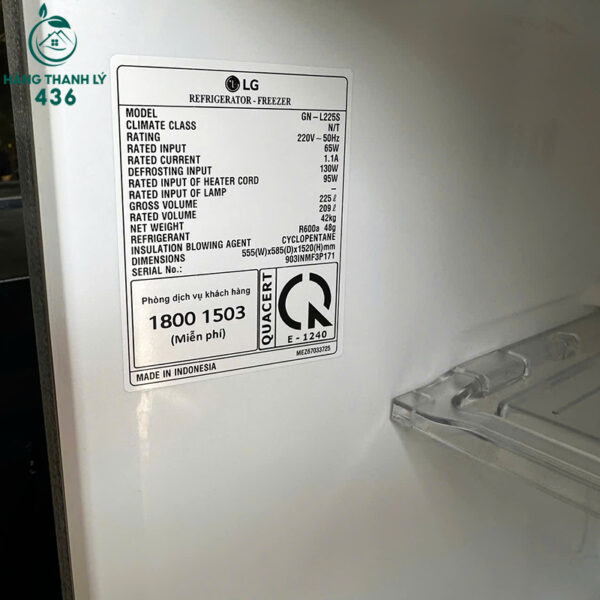 tu lanh lg cu dung tich khoang 225l 3