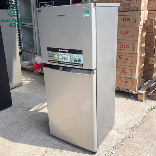 Tủ Lạnh Panasonic Màu Bạc Cũ Inverter Công Suất 85w 4 tu lanh panasonic mau bac cu inverter cong suat 85w 1