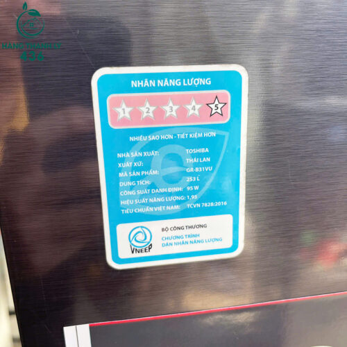Tủ Lạnh Toshiba Cũ 253L Làm Lạnh Nhanh 4 tu lanh toshiba cu 253l lam lanh nhanh 1