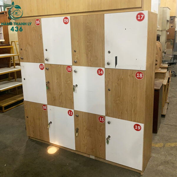 tu locker go cu nhieu ngan chia o tien loi 1