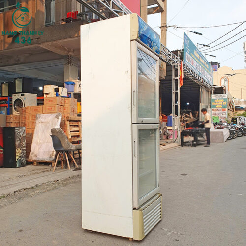 Tủ Mát Cũ Alaska LC-643DB Thiết Kế 2 Cánh Trên Dưới