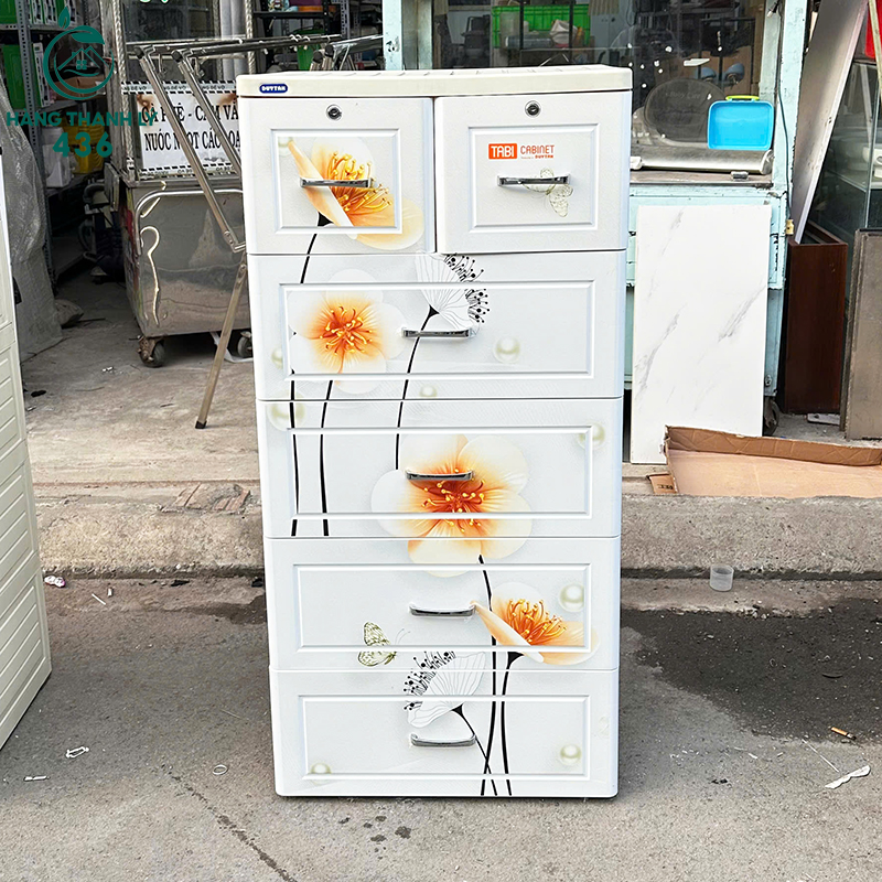 Tủ Nhựa Duy Tân Cũ 6 Ngăn Kéo In Hoa Trang Trí tu-nhua-duy-tan-cu-5-ngan-keo-in-hoa-trang-tri-4 Tủ Nhựa Duy Tân Cũ 6 Ngăn Kéo In Hoa Trang Trí
