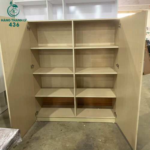 Tủ Quần Áo Cũ 1M3X42CMX1M57 Chia Nhiều Ngăn Để Đồ