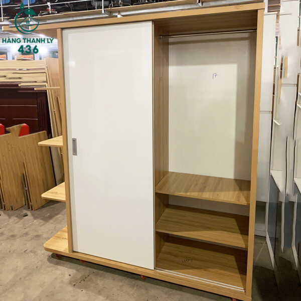 tu quan ao cu 1m8x2mx60cm cua lua ket hop ke trang tri ben hong 3 1