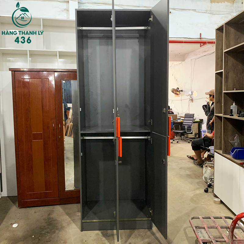 Tủ Quần Áo Cũ 80CMX2M4 4 Cánh Màu Xám Thiết Kế 2 Tầng tu-quan-ao-cu-80cmx2m4-4-canh-mau-xam-thiet-ke-2-tang-2 Tủ Quần Áo Cũ 80CMX2M4 4 Cánh Màu Xám Thiết Kế 2 Tầng