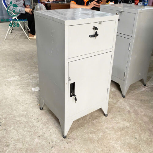 Tủ Sắt Hồ Sơ Cũ 90CMX45CMX42CM 2 Ngăn Có Khóa An Toàn 4 tu sat ho so cu 2 ngan co khoa an toan 4