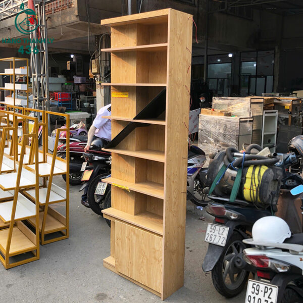 tu-trung-bay-cu-73cmx28cmx2m2-nhieu-tang-ke-mo (1) Tủ Trưng Bày Cũ 73CMX28CMX2M2 Nhiều Tầng Kệ Mở