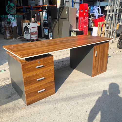 ban van phong go cu 2mx80cm co hoc keo tien loi 3