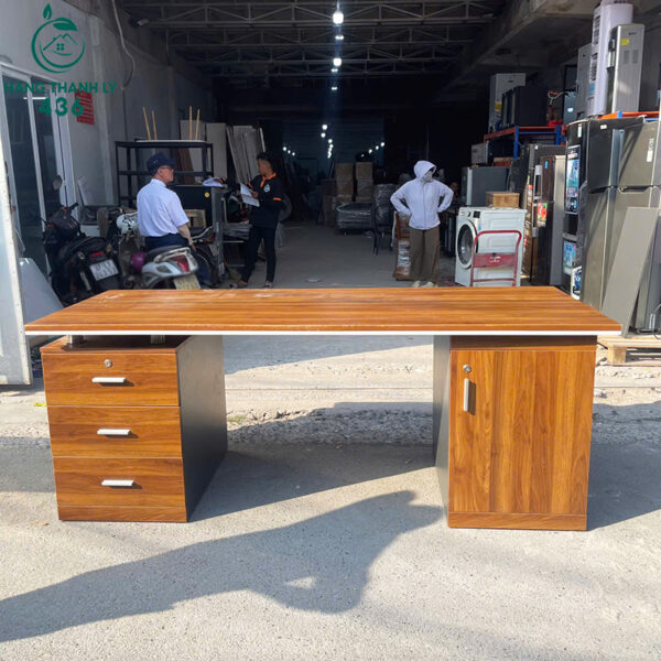 ban van phong go cu 2mx80cm co hoc keo tien loi 4