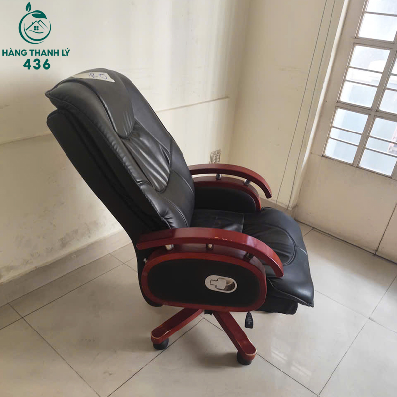 Ghế Giám Đốc Cũ Da Đen Tay Gỗ Có Ngả Lưng ghe-giam-doc-cu-da-den-tay-go-co-nga-lung-1 Ghế Giám Đốc Cũ Da Đen Tay Gỗ Có Ngả Lưng