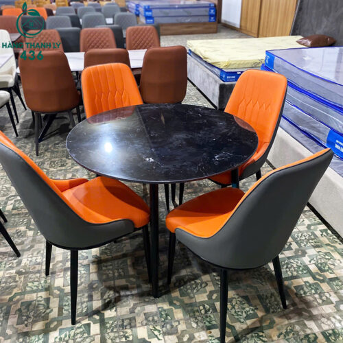 thanh ly bo ban ghe an mat da tron sang trong moi 99 2