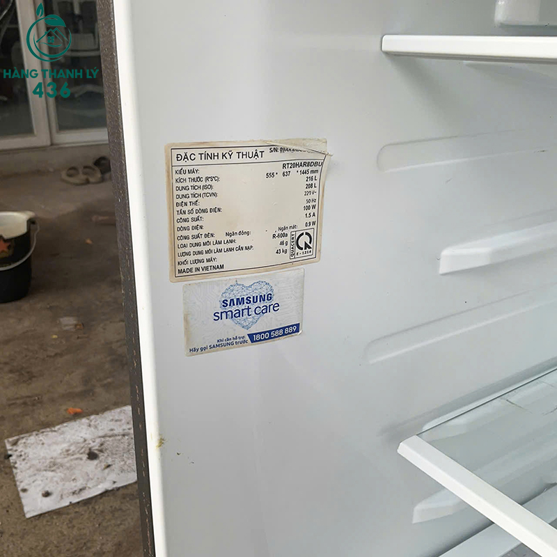 Tu Lanh Samsung RT20HAR8DBU 208L Cu Gia Re 2