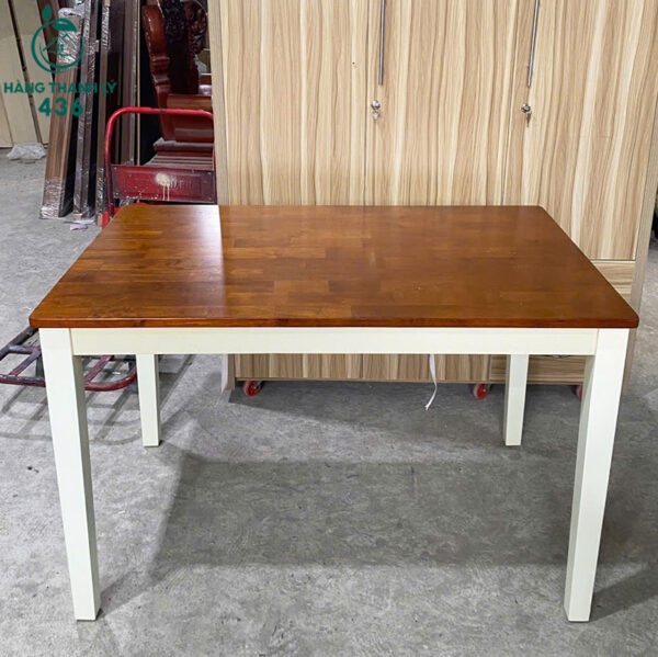 ban an cu 1m2x80cmx75cm mat go kem chan sat 2 1