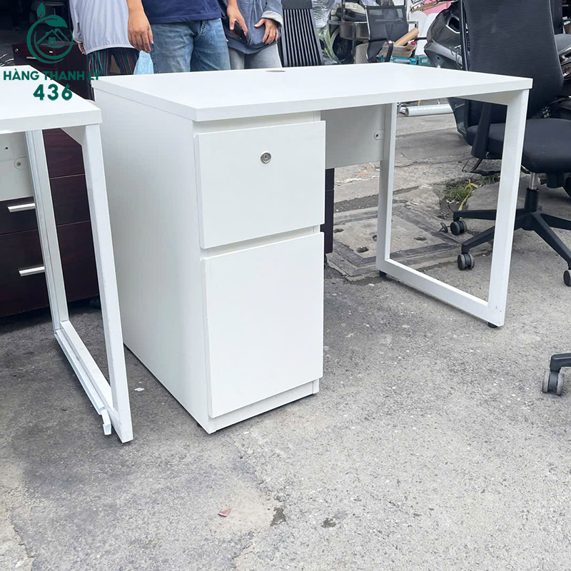 Bàn Làm Việc Cũ Gỗ MDF Màu Trắng 1MX60CM ban-lam-viec-cu-go-mdf-mau-trang-1mx60cm-5 Bàn Làm Việc Cũ Gỗ MDF Màu Trắng 1MX60CM