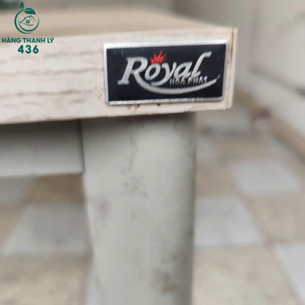 ban lam viec cu royal 1m2x70cmx75cm mat go mau sang 2