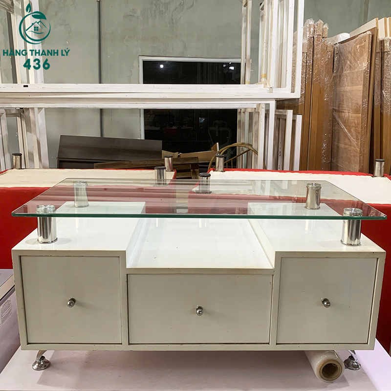 Bàn Sofa Màu Trắng 1MX50CMX50CM Cũ Mặt Kính ban-sofa-mau-trang-1mx50cmx50cm-cu-mat-kinh-3 Bàn Sofa Màu Trắng 1MX50CMX50CM Cũ Mặt Kính