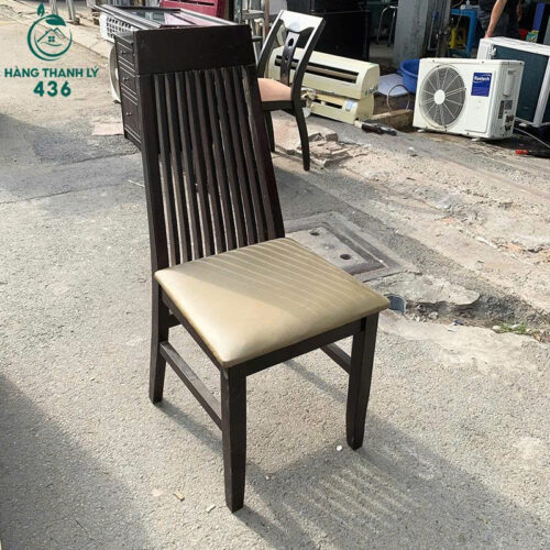 bo ban an mat kinh cu 4 ghe go boc da 2