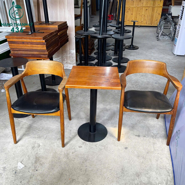 bo ban ghe cafe cu 2 ghe 1 ban chan sat 7