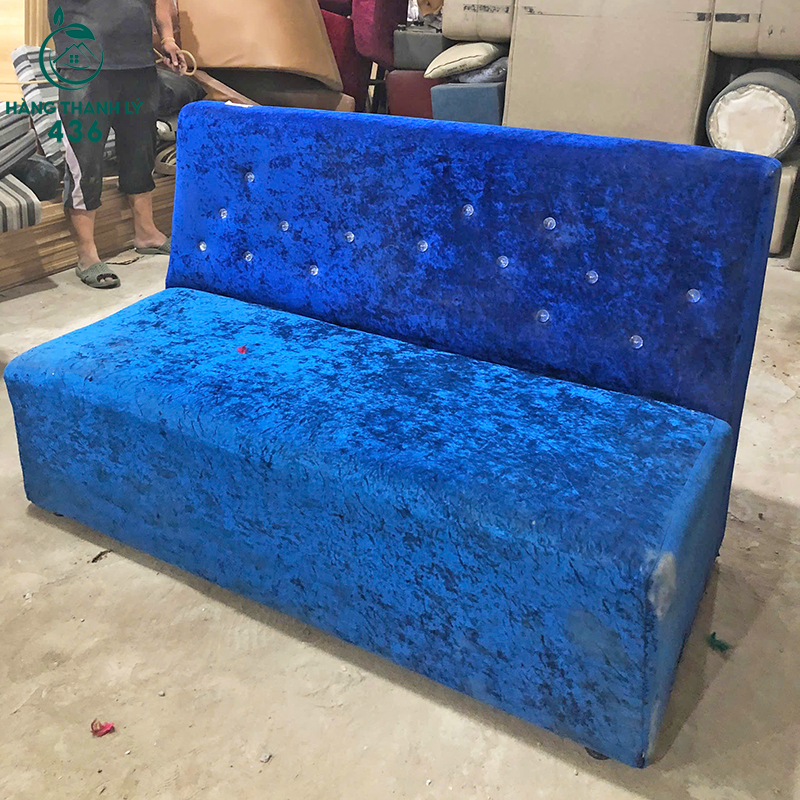 Ghế Sofa Băng Bọc Đệm Cũ Màu Xanh ghe-sofa-bang-nhung-cu-mau-xanh-2 Ghế Sofa Băng Bọc Đệm Cũ Màu Xanh