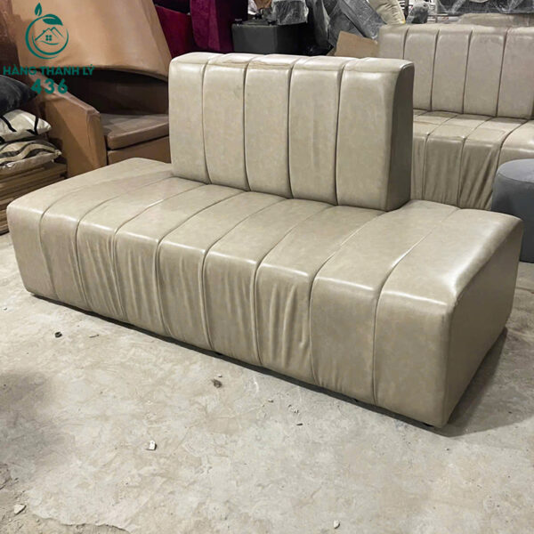 ghe sofa karaoke cu 1m8x70cm boc da mau kem dep 1