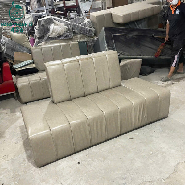 ghe sofa karaoke cu 1m8x70cm boc da mau kem dep 3