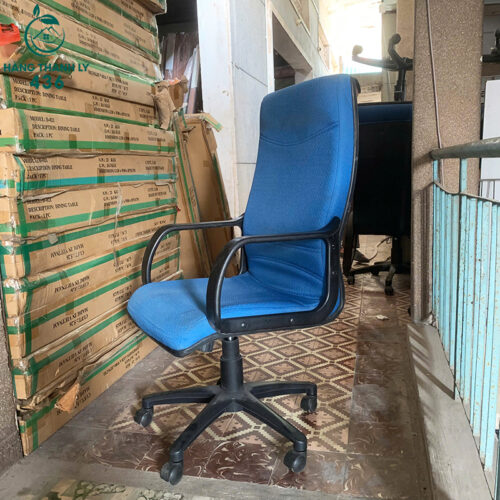 Ghế Xoay Hoà Phát Cũ Màu Xanh 2 ghe xoay hoa phat cu mau xanh 2