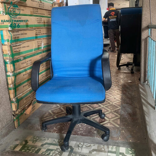 Ghế Xoay Hoà Phát Cũ Màu Xanh 4 ghe xoay hoa phat cu mau xanh 4