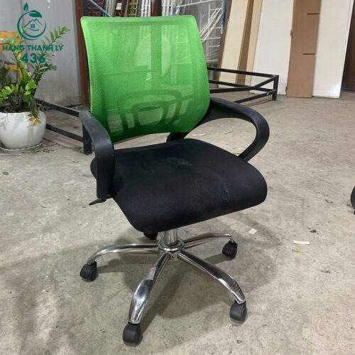 ghe-xoay-van-phong-cu-lung-luoi-mau-xanh-la-2-500x500 Thanh Lý Bàn Ghế Cũ, Mua Bán Đồ Nội Thất Cũ Giá Rẻ TPHCM