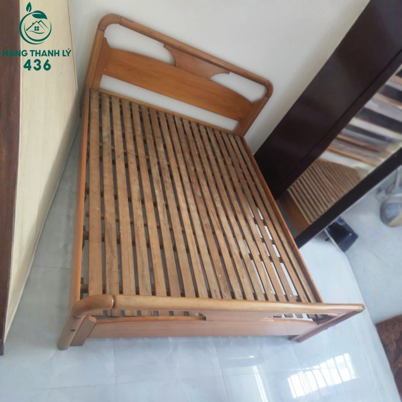 Giường Gỗ Cũ 1M55X2M Thiết Kế Bo Cong Đầu Giường Đẹp Mắt giuong-go-cu-1m55x2m-thiet-ke-bo-cong-dau-giuong-dep-mat-2 Giường Gỗ Cũ 1M55X2M Thiết Kế Bo Cong Đầu Giường Đẹp Mắt