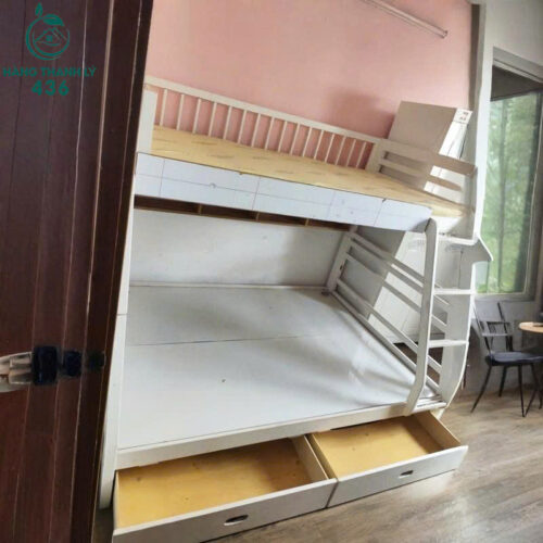 giuong tang cu mau trang 1m4x2mx1m65 co hoc keo tien loi 1