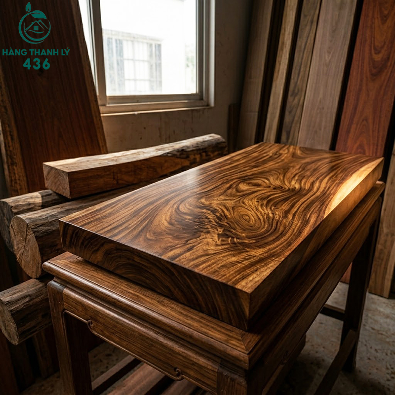 go-gu-co-mau-nau-sam-hoac-vang-nau-thuong-co-nhung-duong-van-xoay-hoac-luon-song Gỗ Tự Nhiên Là Gì? Tìm Hiểu Các Loại Gỗ Tự Nhiên Phổ Biến Nhất Trong Nội Thất