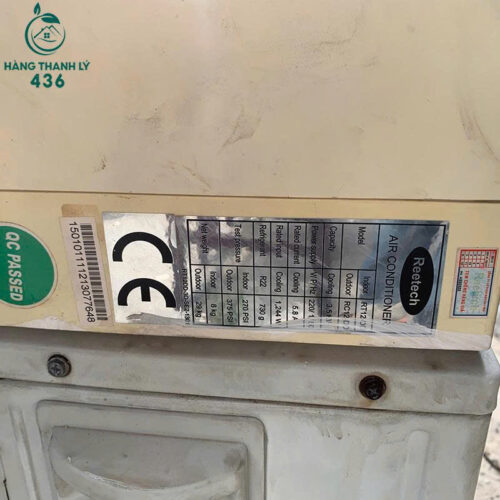 may lanh reetech cu mat lanh nhanh 1hp 1