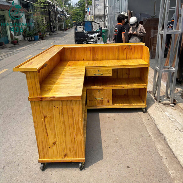 quay go hinh chu l 1m9x1m6x1m1x60cm cu van go vang 2